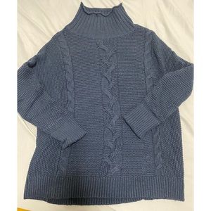 Zara Mock Neck Sweater Sz M